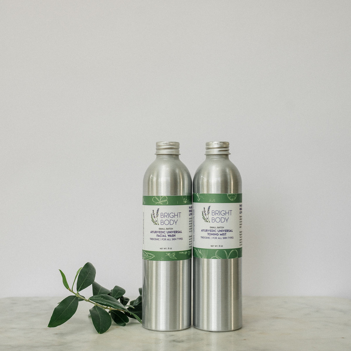 Universal Facial Wash + Toner Set