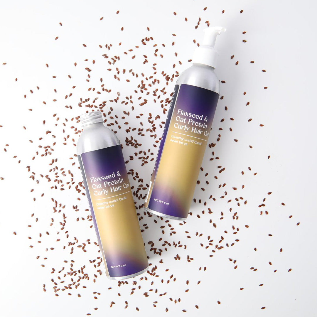 Flaxseed &amp; Oat Protein Curly Hair Gel