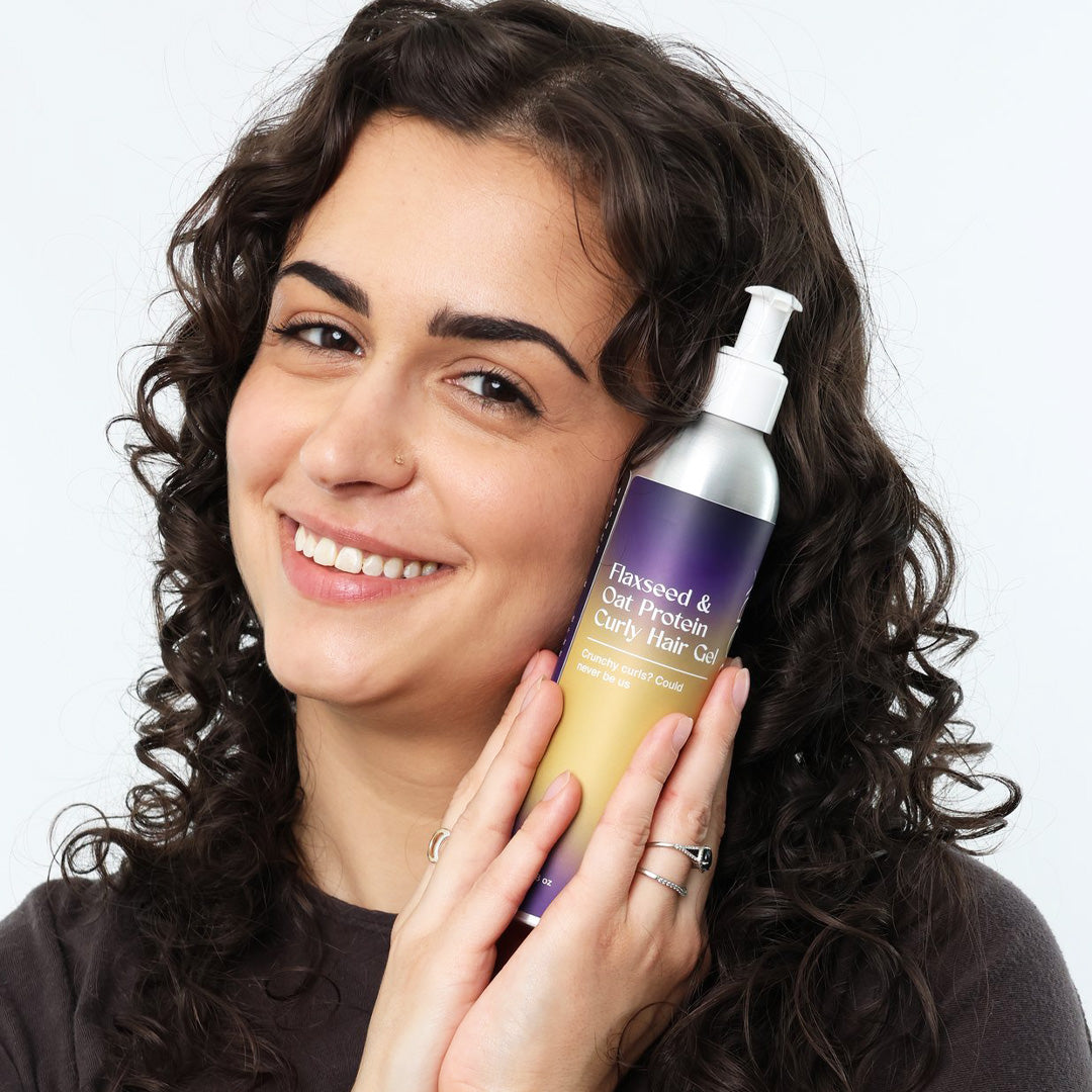 Flaxseed & Oat Protein Curly Hair Gel