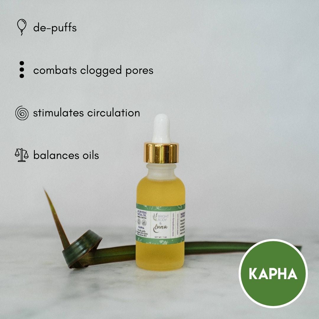 Kapha Ayurvedic Facial Oil for Oily Skin
