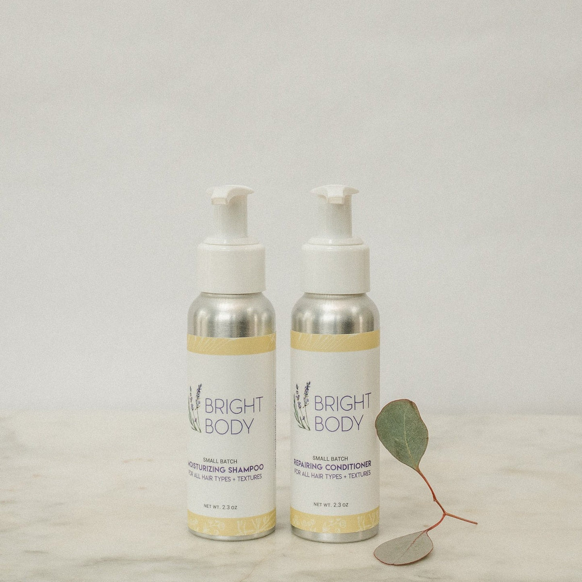 Refillable Shampoo and Conditioner