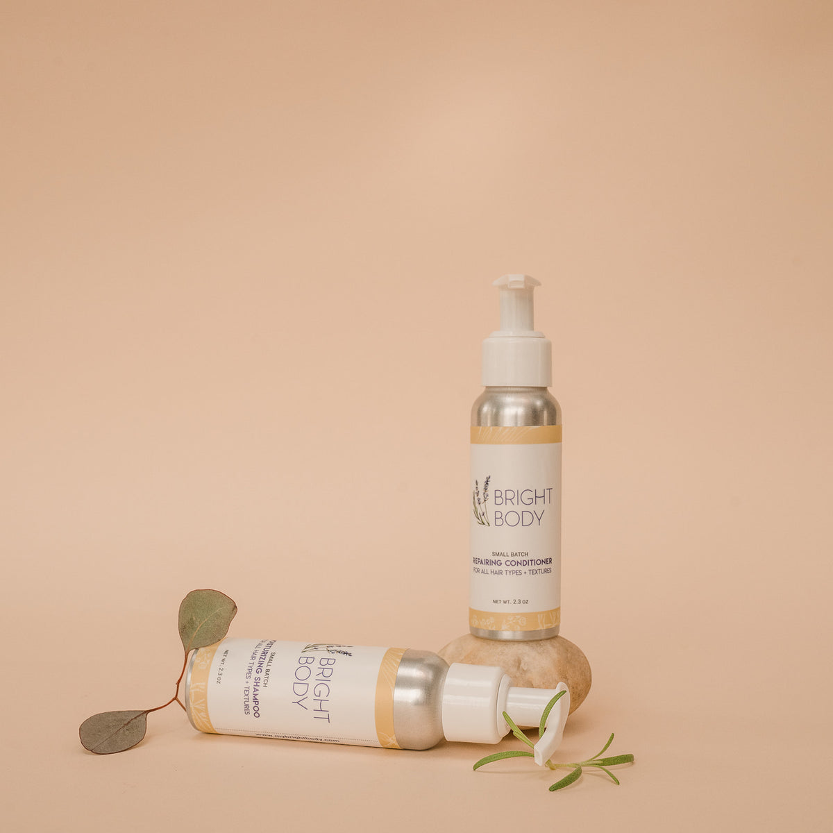 Refillable Shampoo and Conditioner