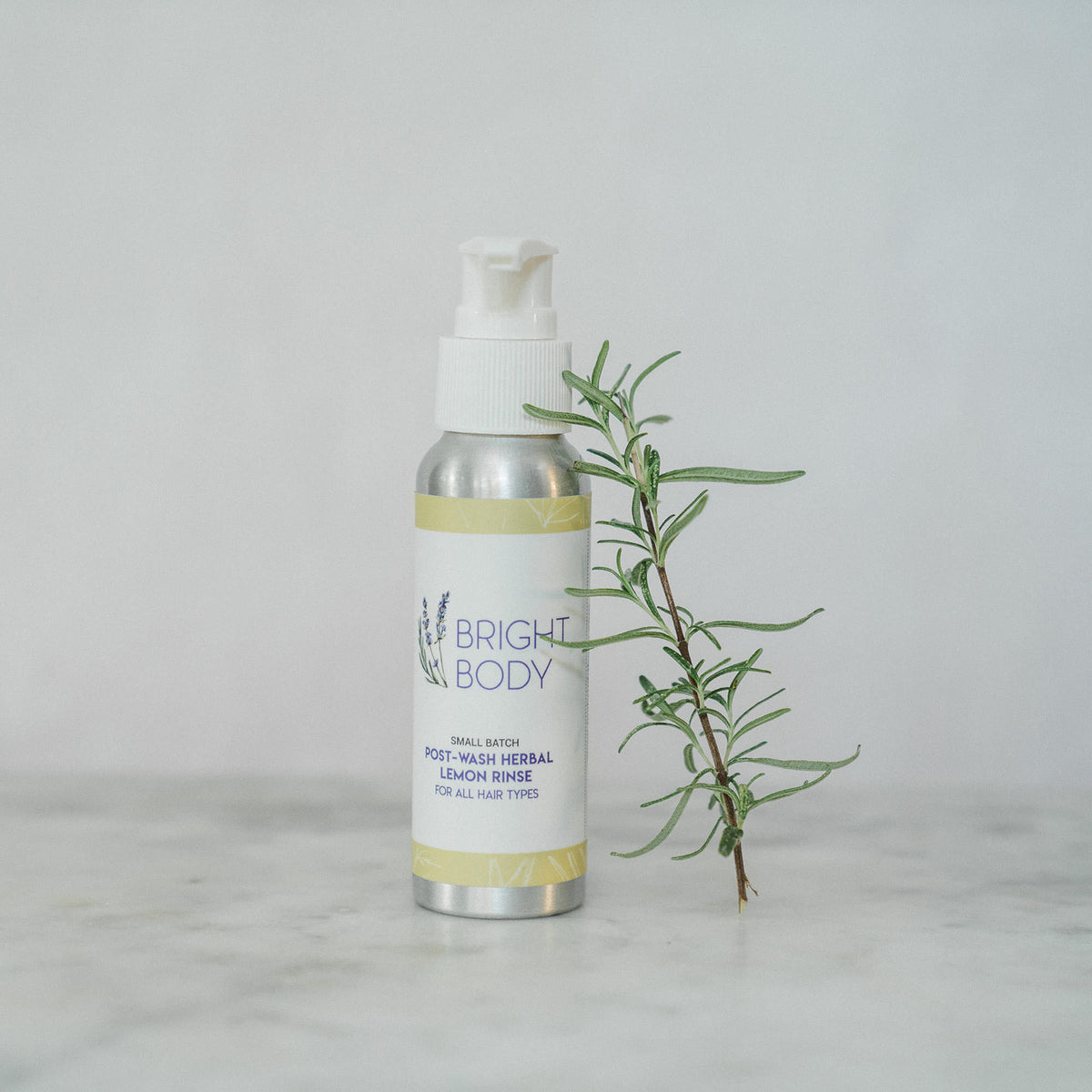 Post Wash Herbal Lemon Rinse Vinegar Hair Rinse