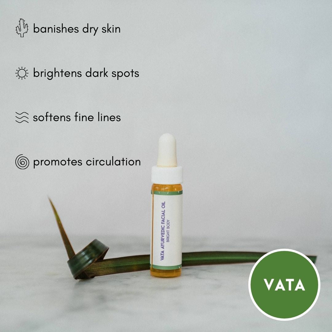 Vata Ayurvedic Facial Oil Anti Aging